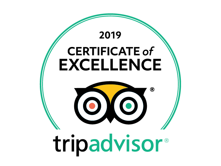 TripAdvisor Certificate of Excellence